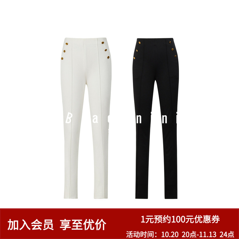 Blacknini (Two Colors) "Equestrian Pants" Imported from Italy, Lana Gold Buckle High-Waisted Slim-Fit Leggings Blacknini (Two Colors) "Equestrian Pants" Imported from Italy, Lana Gold Buckle High-Waisted Slim-Fit Leggings