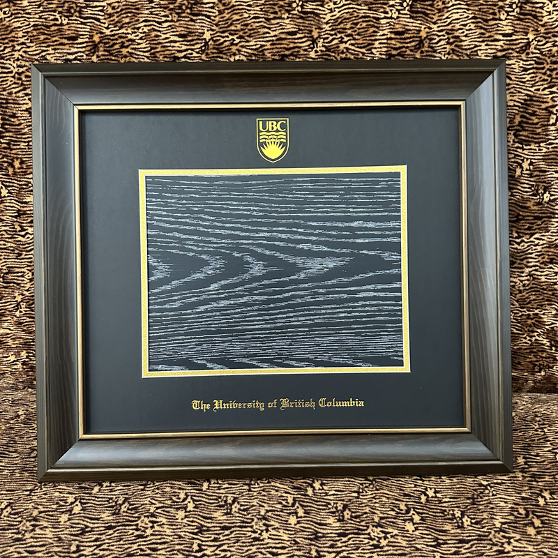 University of British Columbia (Ubc) in Canada Graduation Solid Wood Photo Frame Framed as a Souvenir Gift for Studying Abroad University of British Columbia (Ubc) in Canada Graduation Solid Wood Photo Frame Framed as a Souvenir Gift for Studying Abroad
