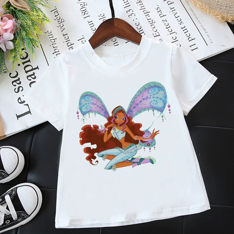 [Перевод] 2022 женская/мъжская мода Unisex The Winx Clubt-Shirt для детей мальчика — перевод на русский не требуется