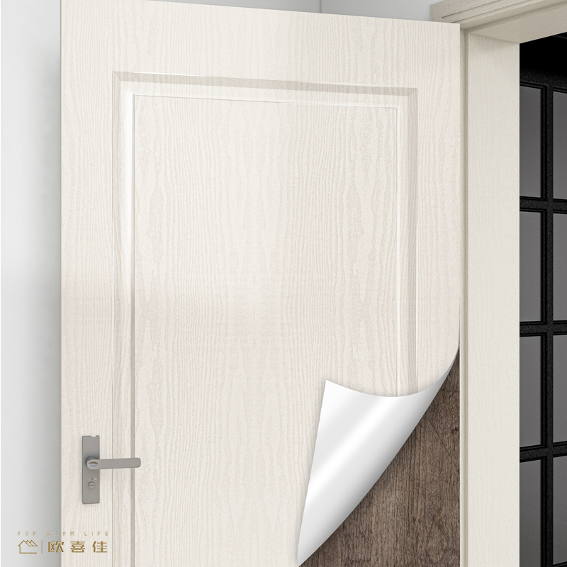 Thickened Door Stickers for Whole Wooden Door Renovation, Self-Adhesive Door Wallpaper, Old Door Makeover, Full-Cover Wood Grain Stickers Thickened Door Stickers for Whole Wooden Door Renovation, Self-Adhesive Door Wallpaper, Old Door Makeover, Full-Cover Wood Grain Stickers