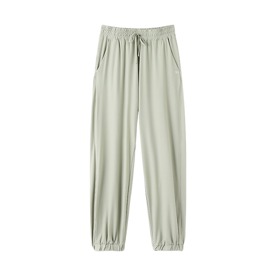 Sports pants for women, cool, quick drying, sun protection, elastic waist