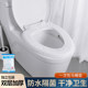 Disposable toilet cover for travel, hotel and family use