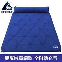 Automatic inflatable mat outdoor portable can be used in the field camping tent sleeping mat moisture pad fight 3-4 people thickened 2