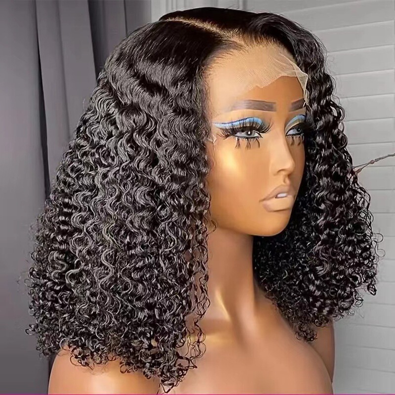 Lace Front Wig, Transparent Front, Glueless, High-Definition, Human-Like Hair with Pre-Plucked Baby Hairline, Brazilian Density