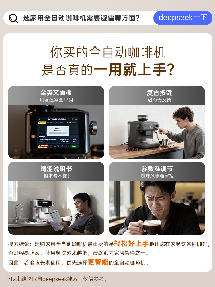 [Hot-Selling Item] Coffee Freedom Sf1Prosf1Max Fully Automatic Coffee Machine, Smart Home Cold Brew and Grinding All-In-One