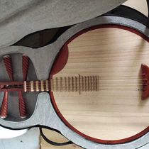 Moonqin Folk Music Moon Qin Flowers Pear Wood Moon Qin Bones Flowers Sipi Dihuang Peking Opera Moon Qin Red Wood Moon Violin Black Sandalwood Moon Harmonica