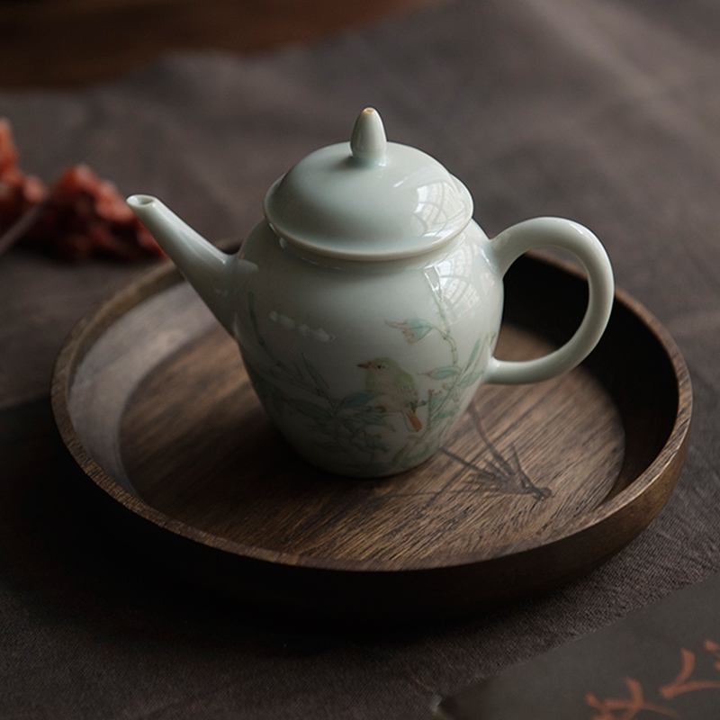 Get in jingdezhen ceramic teapot suit kung fu tea set the it home little teapot in use by hand