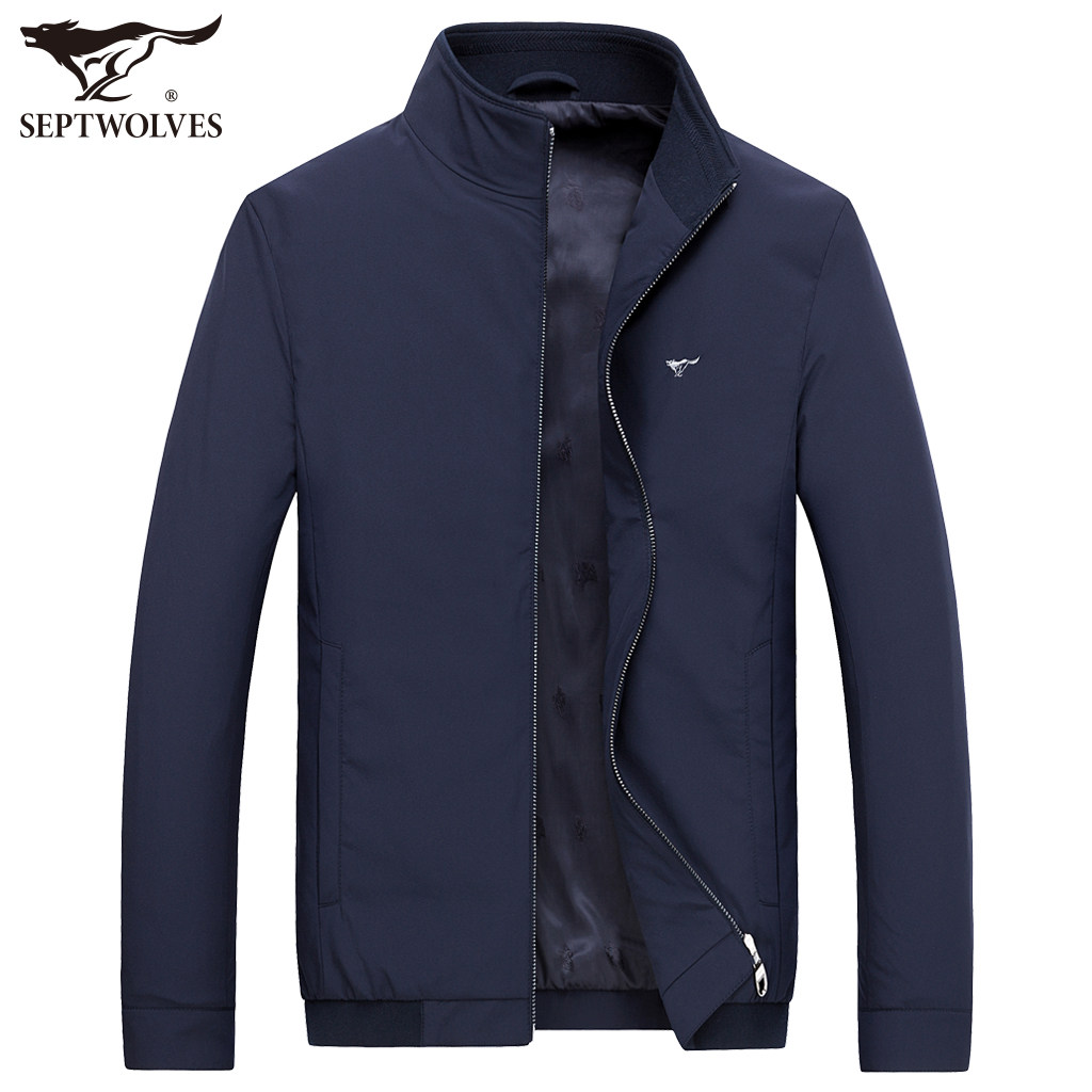 Blouson homme SEPTWOLVES    manches longues en Nylon - Ref 3118461 Image 4