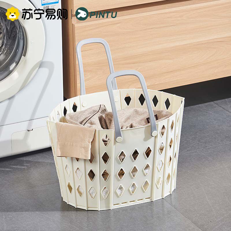 Home Dirty Laundry Basket Hanging Wall Folding Dirty Laundry Containing baskets toilet Put clothes Divine Instrumental Clothing containing baskets 2261-Taobao