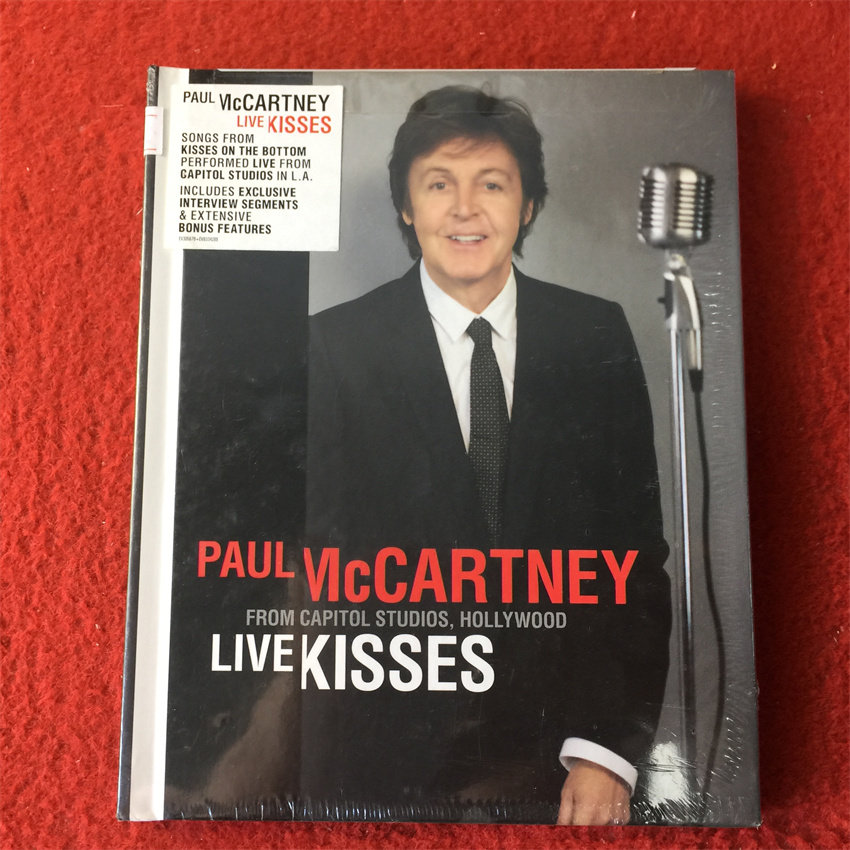 Paul McCartney Live Kisses BD M версия нераспечатана Изображение 1