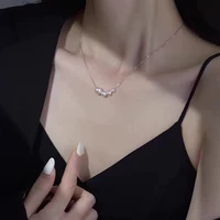 Серебряное ожерелье из жемчуга, серебро 925 пробы