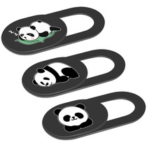 3pcs Cute Panda Webcam Camera Cover Phone Lens protective Co