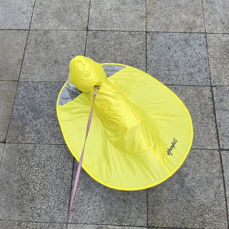 Dog Raincoat Four-Legged Clothing for Small Dogs Like Bichon Frise and Corgi, Special Waterproof Umbrella Cape for Walking Dogs in Rainy Days, Waterproof and Dirt-Resistant