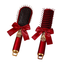 2024 new style air cushion comb styling wedding bride dowry pair wedding suit comb mirror high-end souvenir