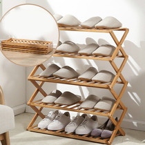 Free installation folding 3-Tier Bamboo Shoe Rack Durable St