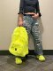 New Pioneer Artist 24Ss Self-Made Plush Oversized Backpack, Same Style as Li Yanwo