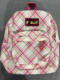 Japanese Plaid Versatile Backpack, Retro High-Looking School Bag, Simple Large-Capacity Korean Style College Student Backpack