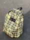 Japanese Plaid Versatile Backpack, Retro High-Looking School Bag, Simple Large-Capacity Korean Style College Student Backpack