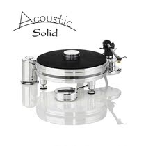 German Acoustic Solid Solid Metal LP vinyl record player turntable 111 Metal Solid Metal