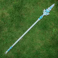 Пистолет BW синего и серебристого цвета, 100 см, прозрачный, пластик ПП