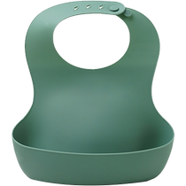Korean modui baby eating bibs food supplements waterproof silicone baby soft childrens bibs saliva-proof and dirt-proof