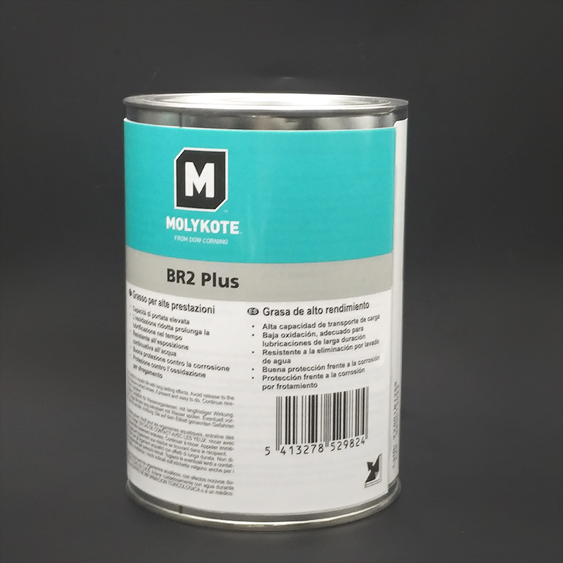 道康宁MOLYKOTE BR2 PLUS 二硫化钼润滑脂车用耐磨轴承导轨膏进口