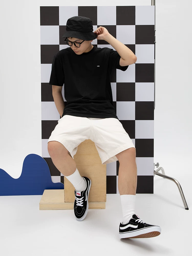 Официальный флагманский магазин VANS Fans: SK8-LOW классика черно-белая ретро уличные мужские спортивные роликовые кеды