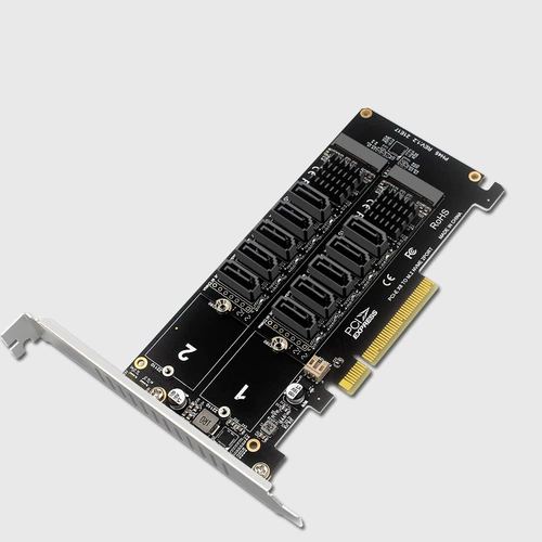 Double NVME RAID PCI-EX8 Разборка