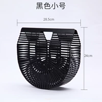 Сумка для полумесяца черный оттенок