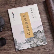 Zhao Mengfus Tao Te Ching fountain pen copybook in small regular script hard-pen calligraphy practice copybook adult practice calligraphy college students small regular script copybook girls font beautiful ancient style delicate ink dots hard-pen calligraphy practice calligraphy ancient stele calligraphy
