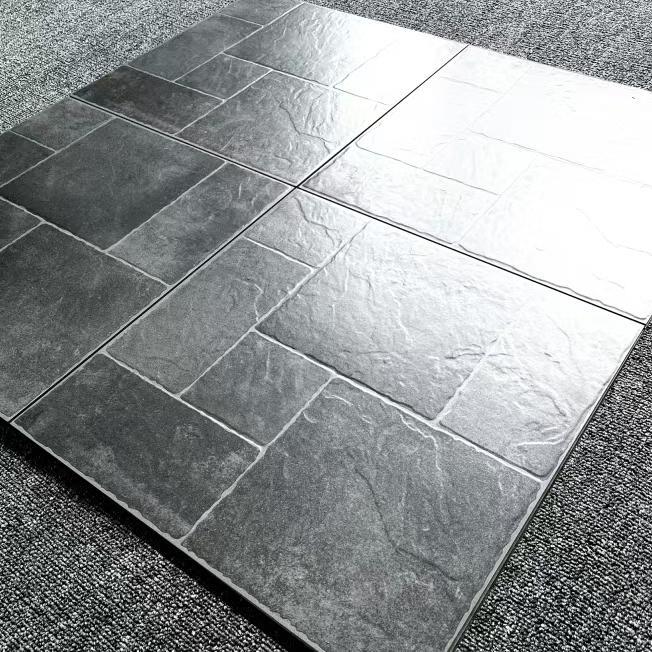 All-Ceramic Limestone Tiles, Floor Tiles 600X600, Antique Tiles, Non-Slip Tiles for Courtyard, Shipped from Guangdong, Foshan