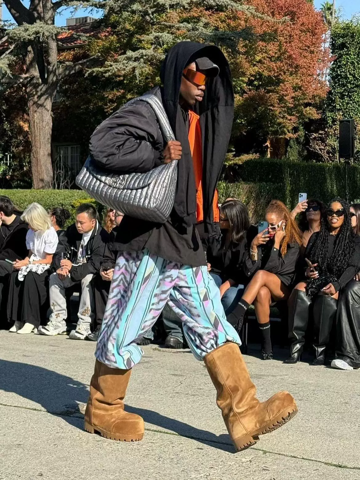 24 осенний куртка MA-1 бомбер с four-sleeved заплатки силуэт капюшон хлопковая Look30