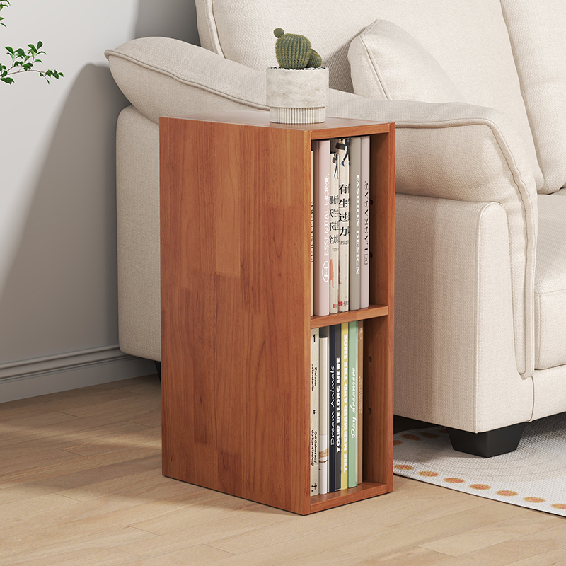 Solid Wood Ultra-Narrow Bookshelf, Low Gap Cabinet, Wall Cabinet, Small Narrow Cabinet, Bedside Cabinet, Gap Cabinet for Bathroom and Kitchen, 15/20cm