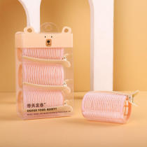Three-pack of hair curlers with clips eight-character shaped curly bangs clips fluffy hair clips fluffy clips air bangs curlers