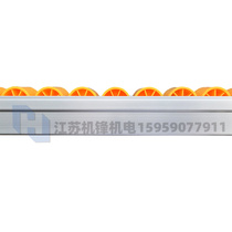 41*35 aluminium alloy fluent in thickened storage shelving slide rail antistatic roller blocking edge wheel rail glazed strip