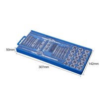 Japan imported Makita 40-piece tap and die set small stand tapping set hand tapping tool 4