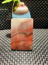 Guangxi Guilin strange stone colorful material Wushi brand pendant jewelry pendant natural soapstone gemstone collection