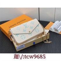 New crossbody bag versatile chain bag 715449 shoulder bag ladies mobile phone small square bag