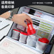 Office Seal Storage Bag, Business License Storage Bag, Company Document Storage Box with Password Lock, Portable