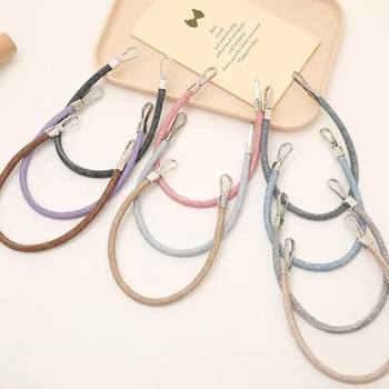 DIY Thin Double-Ended Hanging Strap Car Rearview Mirror Ornament Hanging Rope Original Car Interior Hanging Accessory Hanging Strap