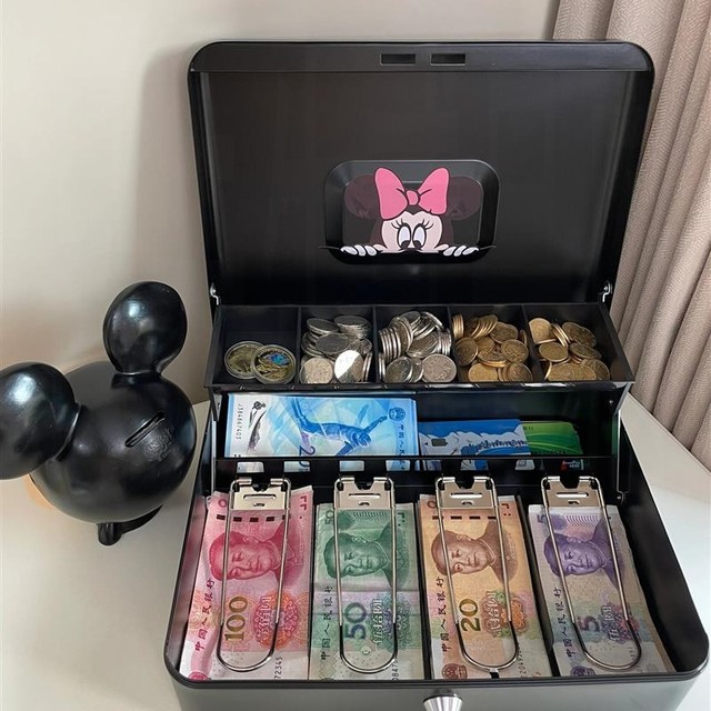 Year of the Dragon Money Box 2024 for Children, Boys and Girls, for Storing and Withdrawing Lucky Money, Giant Stainless Steel Savings Bank