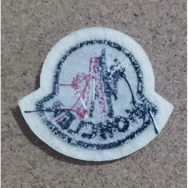 New Moncler Embroidered Logo down Jacket Patch Clothing Patch Sweatshirt Hat Patch Q Logo Patch New Style