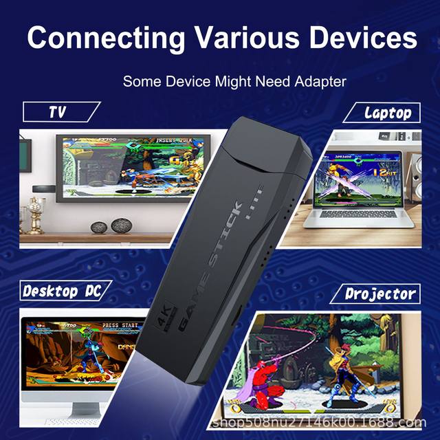 M8 Game Console HDMI Home Tv Game Console Wireless Controller Two-Player Arcade High-Definition Retro Game Console