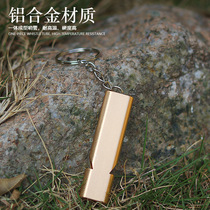 Turtle whistle device special whistle for turtle outdoor life-saving whistle outdoor metal treble and high frequency training bird and pigeon