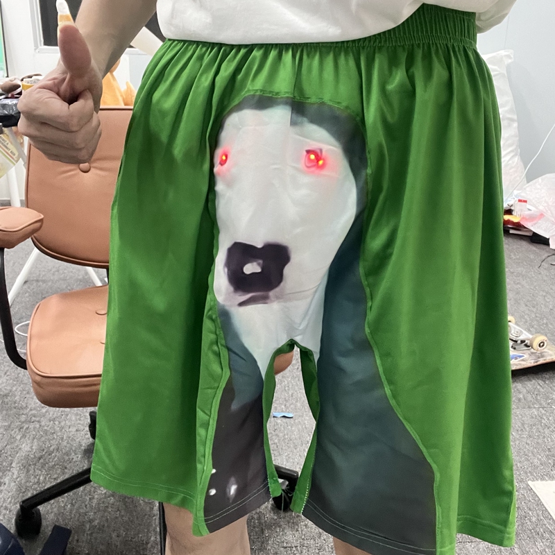 Dog Shorts Are Funny and Cute, Golden Retriever and Husky Shorts That Light Up, Pants to Give to Boyfriend Dog Shorts Are Funny and Cute, Golden Retriever and Husky Shorts That Light Up, Pants to Give to Boyfriend