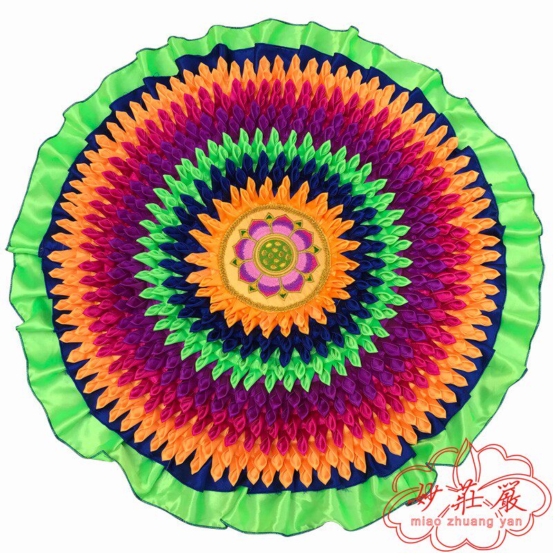 Meditation Buddha Supplies Buddha Hall Baking cushion cover set to take a bushel Coconut Palm brown seat Mat Venetian Cushion-Taobao