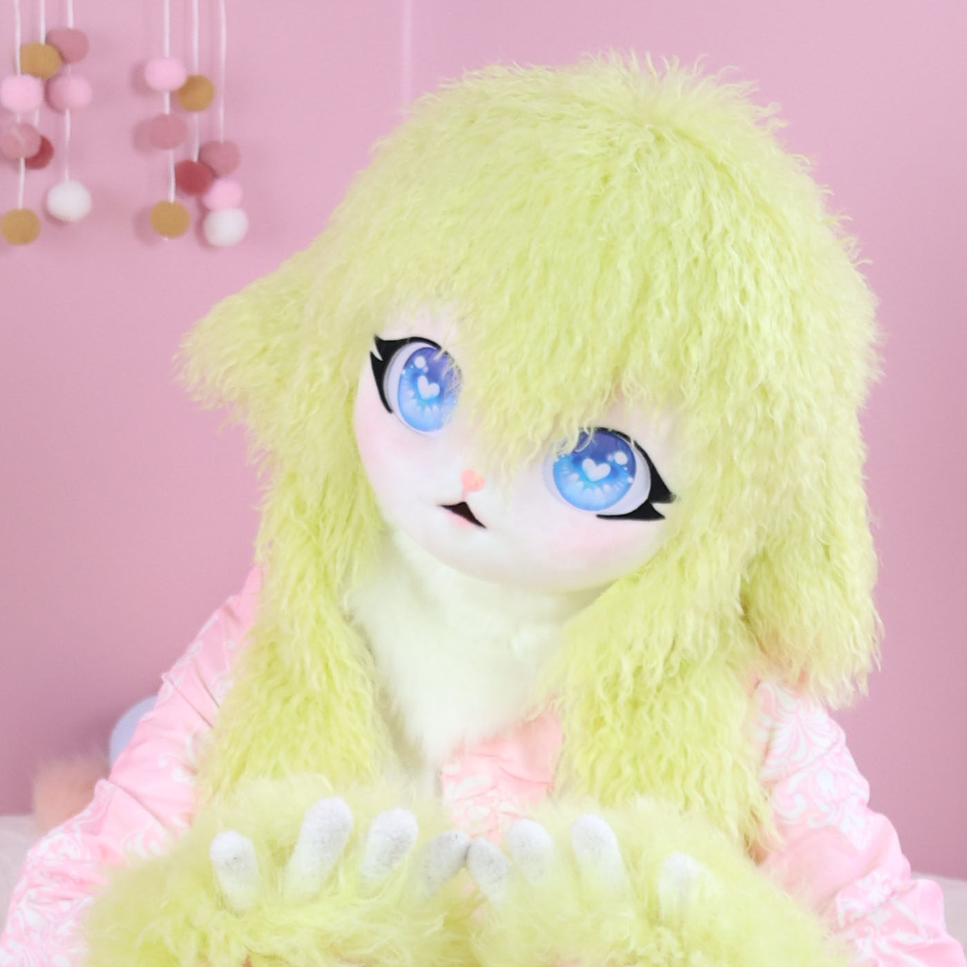 可穿戴兽装KIG系可爱兽头成品福瑞漫展cos服头套女现货洛丽塔装扮_furry福瑞_淘宝游戏网