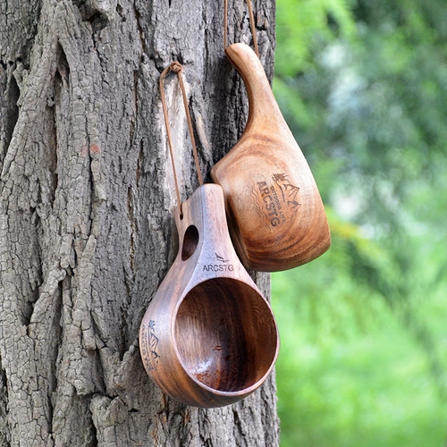 Кемпинг на открытом воздухе финская чашка на открытом воздухе Arcstg