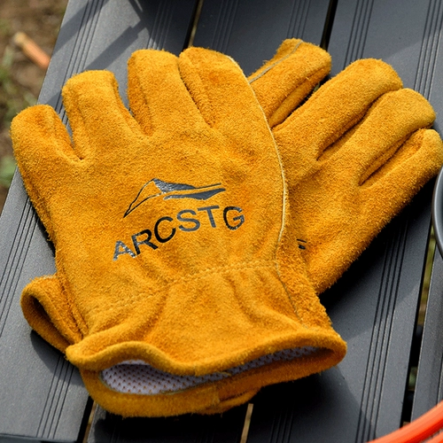 Дорожные кожаные мягкие ретро перчатки для кемпинга, из натуральной кожи