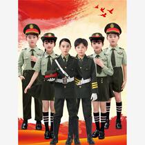Childrens flag-raiser navy army uniform police uniform sports meeting primary and secondary school student choir poetry recitation performance uniform